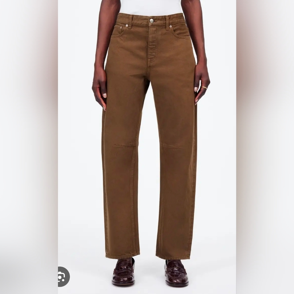 NWT Madewell Darted Barrel-Leg Jean Sz23